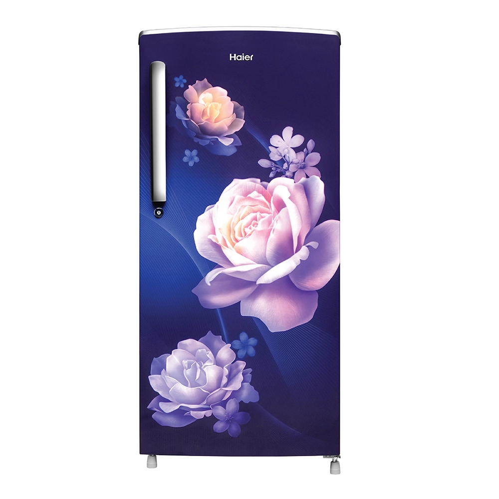 Haier 185L 2 Star Direct Cool Single Door Refrigerator with Toughened Glass Shelf - HRD-2062CMN-N